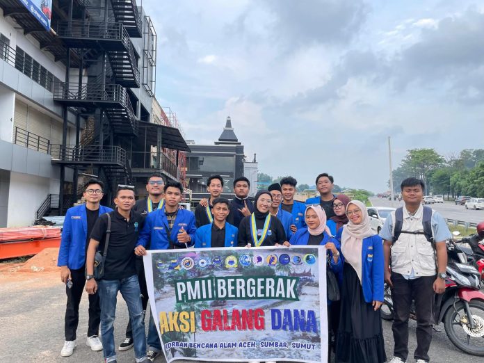 PC PMII Kota Batam Gelar Aksi Sosial Galang Dana Untuk Korban Bencana di Sumbar, Sumut, dan Juga Aceh