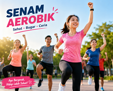 Ayo bergerak, hidup lebih sehat!