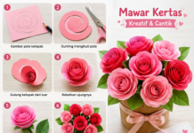 Jangan Buang Kertas Bekas! Sulap Jadi Kelopak Mawar Cantik dengan Cara yang Mudah Ide Kreatif! Cara Membuat Kelopak Mawar Cantik dari Kertas Bekas