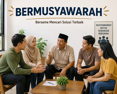 Bermusyawarah, Cara Terbaik Menyelesaikan Masalah dengan Damai