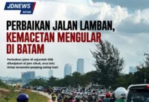 Perbaikan Jalan Lamban, Kemacetan Mengular Pemerintah Diminta Evaluasi Kontraktor di Batam 