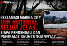 Reklamasi Marina City Izin Material Belum Jelas, Siapa Pengendali dan Penikmat Keuntungannya?